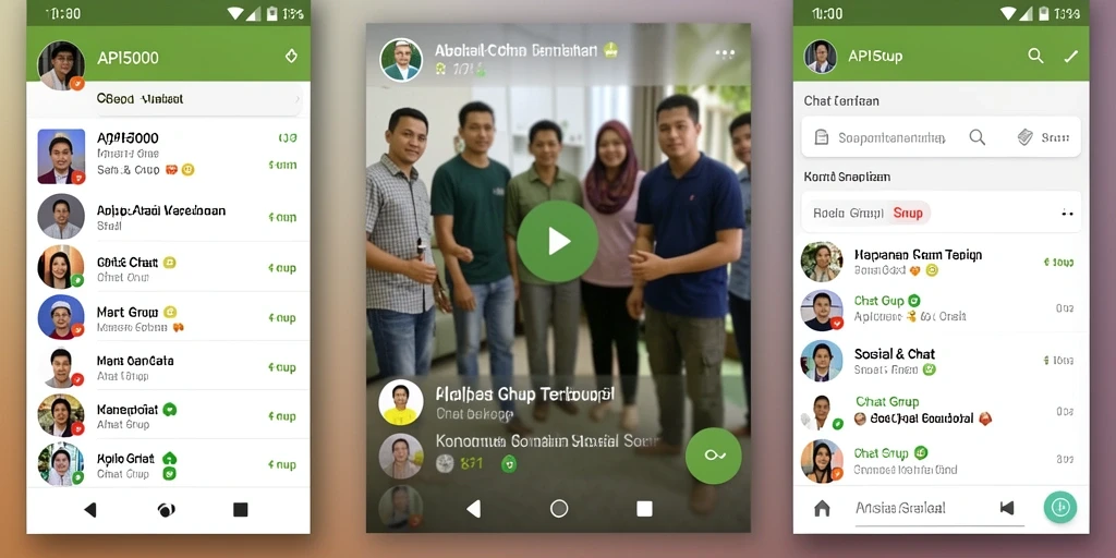 Tampilan antarmuka aplikasi API5000 yang ramah pengguna.