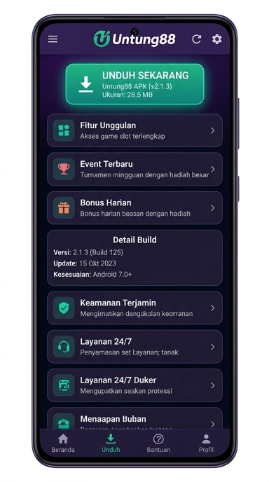 Unduh dan Instal APK untung88 Terbaru untuk Android